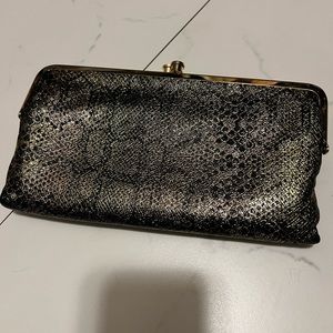 Hobo Wallet shimmer snake skin